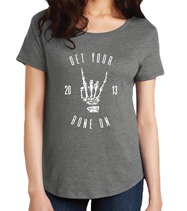 Get Your Bone On Ladies Shirt