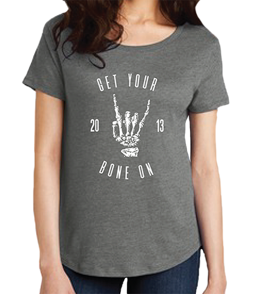 Get Your Bone On Ladies Shirt